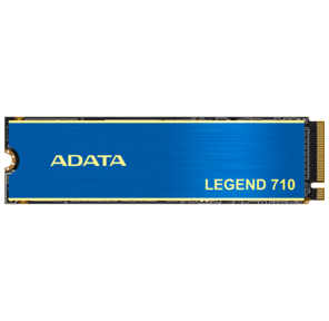 ADATA SSD LEGEND 710,  1TB,  M.2 (22x80mm),  NVMe 1.4,  PCIe 3.0 x4,  3D NAND,  R / W 2400 / 1800MB / s,  IOPs 180 000 / 150 000,  TBW 260,  DWPD 0.23,  with t Heat Sink