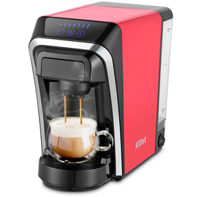 Кофемашина Kitfort КТ-7227 1400Вт красный / черный