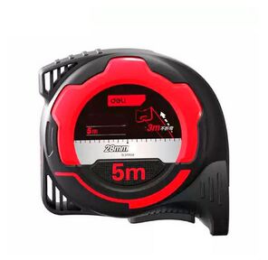 Измерительный и разметочный инструмент Deli Рулетка Deli DL370528  5м*28мм,  метрическая