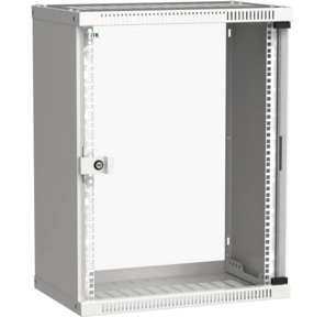 ITK LWE3-15U66-GF Шкаф LINEA WE 15U 600x600 мм дверь стекло серый