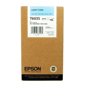 Картридж EPSON Stylus Pro 7800 / 9800 / 7880 / 9880  (220 ml) светло-голубой