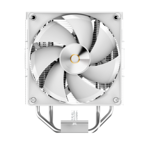 Кулер для процессора Ocypus Delta A40 Elite WH Dual Fan,  2x120mm FAN,  Top Panel,  4 HEAT PIPES,  4-PIN PWM,  500-2000 RPM,  29DBA,  HYDRO BEARING,  LGA115X / 1200 / 1700 / 18XX,  AM4 / AM5