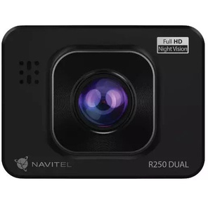 Видеорегистратор Navitel R250 DUAL DVR черный 1Mpix 1080x1920 1080p 140гр. AC5401