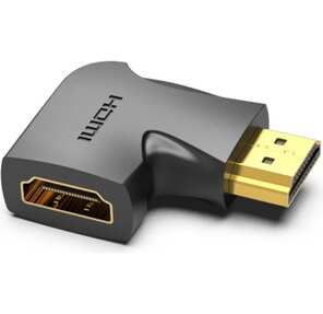 Адаптер-переходник Vention HDMI v2.0 19M / 19F угол 90