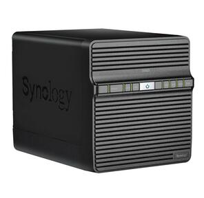 Synology DS423 QC1, 1GhzCPU / 2GB / RAID0, 1, 10, 5, 6 / up to 4HDDs SATA (3, 5' or 2, 5') / 2xUSB3.2 / 2GigEth / iSCSI / 2xIPcam (up to 30) / 1xPS / 1YW