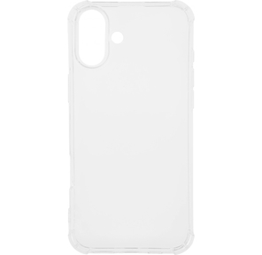 Чехол  (клип-кейс) BoraSCO для Apple iPhone 16 Plus Bumper Case прозрачный  (73520)