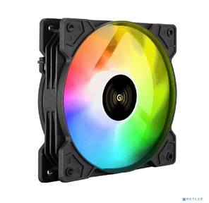 Вентилятор 12В DC с подсветкой ExeGate EX12025H6PMY-PWM.ARGB  (120x120x25 мм,  Hydraulic bearing  (гидродинамический),  6pin,  1200RPM,  ARGB подсветка,  33dBA)