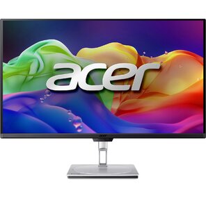 Монитор Acer 31.5" ProCreator PE320QKXsmiiphuzx серебристый QD OLED LED 0.03ms 16:9 HDMI M / M матовая HAS Piv 250cd 178гр / 178гр 3840x2160 240Hz DP 4K USB 7.49кг