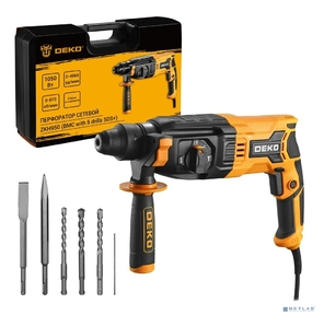 Перфоратор Deko ZKH950 патрон:SDS-plus уд.:3.2Дж 1050Вт  (кейс в комплекте)