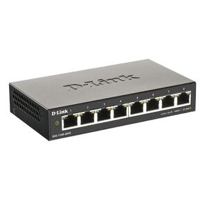 D-Link DGS-1100-08V2 / A1A,  L2 Smart Switch with 8 10 / 100 / 1000Base-T ports 
8K Mac address,  802.3x Flow Control,  Port Trunking,  Port Mirroring,  IGM