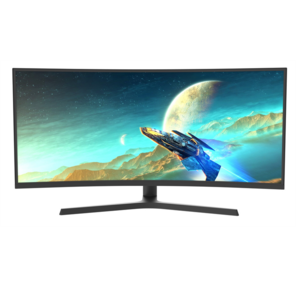 Valday 34" AL77AZF Curved  (HVA; 21:9; 300cd; 4000:1; 5ms; 3440x1440x165Hz; 178 / 178; 2xHDMI; 2xDP; Audio out; Tilt; HAS; Spk; внешний БП; Black  (РФ)