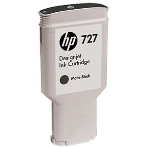 HP 727 черный матовый 300-ml
