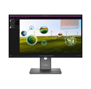 Монитор Lenovo ThinkVision P27Q-40 27" 16:9 QHD  (2560x1440) IPS,  120Hz,  350N,  1xHDMI  2.1 TMDS,  1xDP 1.4,  1xDP 1.4 Out,  3xUSB-A  (USB 5Gbps),  1xUSB-C  (USB 5Gbps,  PD 15W),  1xUSB-B  (USB 5Gbps),  LTPS,  1Y