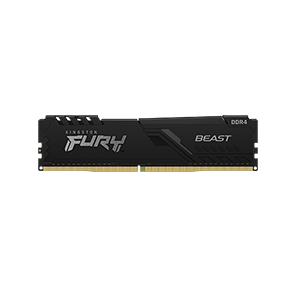Оперативная память Kingston 16GB 3200MT / s DDR4 CL16 DIMM 1Gx8 FURY Beast Black