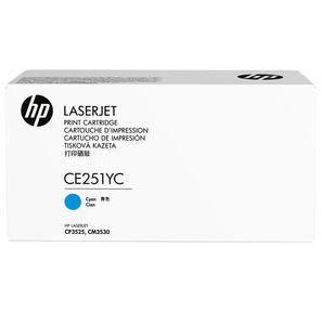 HP Contractual Cyan Optimized Original LaserJet Toner Cartridge  (CE251YC)