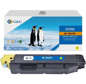 G&G toner-cartridge for Kyocera ECOSYS P6230cdn / M6230cidn / M6630cidn 6000 pages GG-TK5270Y  with chip гарантия 36 мес.
