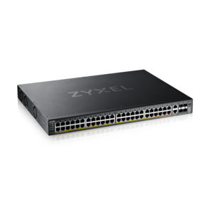 Коммутатор /  Zyxel XGS2220-54FP L3 Access switch,  rack 19",  48xRJ-45: 1G PoE+  (8 of them PoE++),  2xRJ-45: 1 / 2.5 / 5 / 10G PoE++,  4xSFP+,  960W PoE budget,  standalone / cloud management