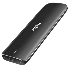 Netac ZX Black USB 3.2 Gen 2 Type-C External SSD 250GB,  R / W up to 1050MB / 950MB / s,  with USB C to A cable and USB C to C cable 3Y wty