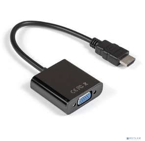 Exegate EX284926RUS Кабель-переходник HDMI-VGA ExeGate EX-HDMIM-VGAF-0.15  (19M / 15F,  0, 15м)