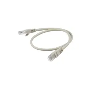 Патч-корд GoPower RJ-45  (m)-RJ-45  (m) 0.5м кат.5е ПВХ 26AWG серый в пакете  (1 / 250)
