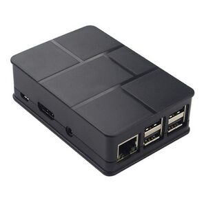 Корпус ACD RA186 Black ABS Plastic Case Brick style w /  Camera cable hole for Raspberry Pi 3