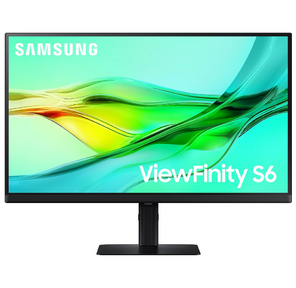 Монитор 27" SAMSUNG S27D604UAI ViewFinity S6 S60UD QHD Black  (IPS,  2560x1440,  HDMI+DP+Type C,  LAN,  5 ms,  178° / 178°,  350 cd / m,  1000:1,  100Hz,  Pivot)