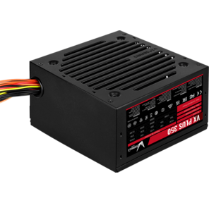 Aerocool 350W Retail VX PLUS 350 ATX v2.3 Haswell,  fan 12cm,  500mm cable,  power cord,  20+4P,  4+4P,  PATA x2,  SATA x2,  FDD