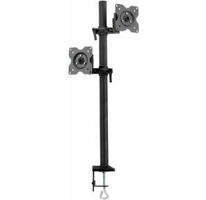 Кронштейн для мониторов ЖК Kromax OFFICE-5 серый 15"-32" макс.12кг настольный поворот и наклон