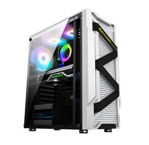 Корпус ALSEYE Корпус ALSEYE Warrior-W Mini-ITX / Micro ATX / ATX,  USB2.0*2+HD Audio+USB3.0*1,  «H.D.D. (3.5»)*2pcs+S.S.D (2.5»)*2pcs,  354*185*413mm»