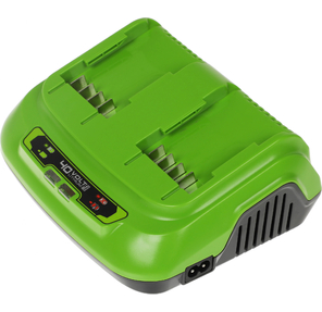 Greenworks G40UC8 Быстрое зарядное устройство для 2-х аккумуляторов, 40V [2938807]
