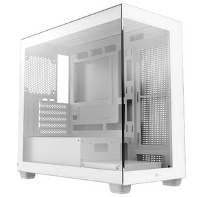 Корпус для ПК Case Ocypus Gamma C52 WH mATX  /  win  /  white  /  no PSU  /  Tempered Glass