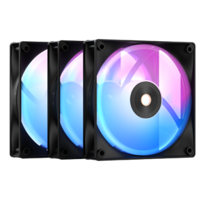 Комплект вентиляторов для корпуса Ocypus Delta F12 ARGB 3 IN 1 BK  (Delta-F12-BK3AM00X-GL)