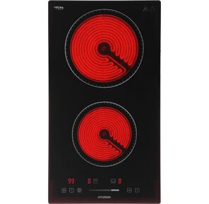 Варочная поверхность Hyundai HHE 3286 BG черный
