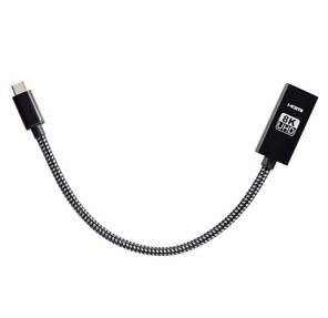 Кабель-адаптер USB3.1 Type-Cm --> HDMI A (f) 8K@60Hz,  0.2m,  медь, Telecom <TCC022>_1