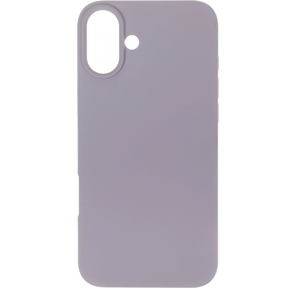 Чехол  (клип-кейс) BoraSCO для Apple iPhone 16 Plus Microfiber Case лавандовый  (73686)
