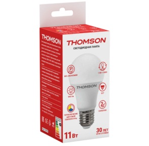 Лампа светодиодная Hiper THOMSON LED A60 11W 900Lm E27 3000K / 6500K / 4000K 3-STEP CCT