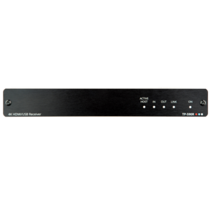 Приёмник HDMI,  Аудио,  RS-232,  ИК,  USB по витой паре HDBaseT; до 40 м,  поддержка 4К60 4:2:0 /  TP-590R [50-80571090]