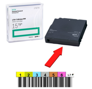 HPE Ultrium LTO7 Data cartridge 15TB RW
