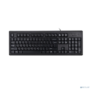 Клавиатура A-4Tech KR-83 black USB,  проводная USB,  104 клавиши [533406]