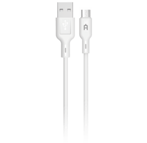 Кабель Alteracs USB-Micro USB S01-AM White