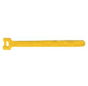 Хомут-липучка 210мм,  20 шт.,  желтый