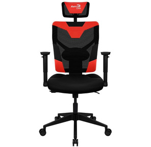 Кресло игровое Aerocool Guardian черный / красный сиденье черный эко.кожа / сетка крестов. нейлон