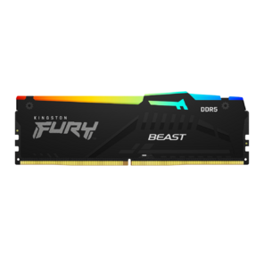 Kingston 32GB 5200MT / s DDR5 CL40 DIMM FURY Beast RGB EXPO