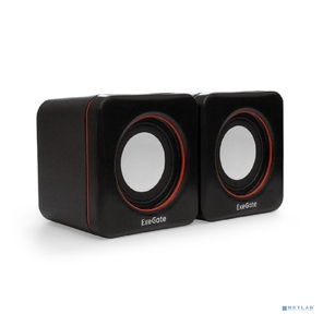 Exegate EX287050RUS Акустическая система 2.0 ExeGate Disco 160  (питание USB,  2х3Вт  (6Вт RMS),  100-20000Гц,  черный)