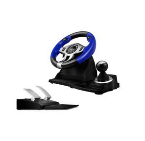 Руль SVEN GC-W600  (педали,  вибро,  лепестки,  D-pad,  12 кл,  PC / PS3 / Xinput)