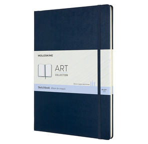 Блокнот для рисования Moleskine Art Sketchbook ARTBF832B20 A4 104стр. твердая обложка синий сапфир