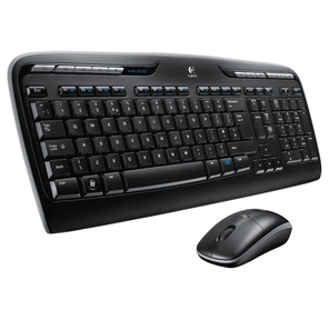 Logitech MK330 Wireless Combo,  беспров.,  черный  (USB)  (ret)