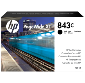 HP 843C 400-ml Black Ink Cartridge