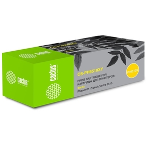 Тонер Картридж Cactus 106R03695 CS-PH6510XY желтый  (4300стр.) для Xerox Phaser 6510 / WC6515
