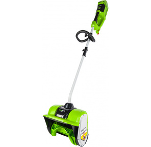 Greenworks Снегоуборщик аккумуляторный GD40SSK4,  {40V,  30 см,  бесщеточный,  с 1хАКБ 4 А.ч и ЗУ} [2600807UB]